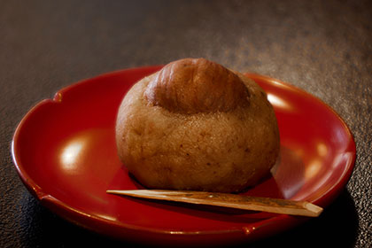 大将の栗餡おはぎ